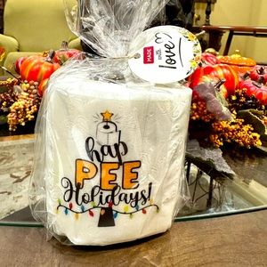 Gag gift bath tissue